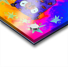 Abstract Cosmic Pugs Acrylic print