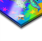 Abstract Cats Pug and Stars Acrylic print