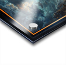 Vextsai Aetheris: Cyberpunk Warrior in Neo-Scipios Ruins Fascinating AI Concept Art by Xzendor7 Acrylic print