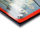 1964 Chicago Black Hawks Art Remix Acrylic print