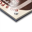 1970s Big Eight Football Oklahoma Style Acrylic print