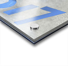 Detroit Lions Art from the 1950s Remixed by Row One Acrylic print