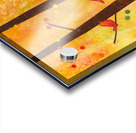 Birds in an autumn forest paper collage Acrylic print