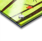 Birds in a spring forest paper collage Acrylic print