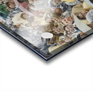 1950s North Texas Football in Rain Acrylic print