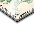 1949 North Texas Eagles Football Cover Art Acrylic print