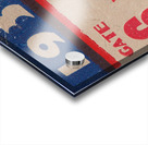 1931 Ohio State at Michigan Ticket Art Acrylic print