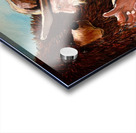 IMG 4146 mountain Man bear and rabbit Acrylic print