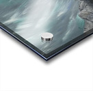 IMG 4227 Northern lights over the river Acrylic print