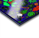 Abstract Dark Florals Acrylic print