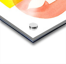 Festive minimalism candle Acrylic print