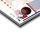 1967 New York Knicks Basketball Art Acrylic print