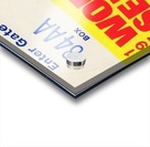 1973 Mets World Series Ticket Wall Art Acrylic print