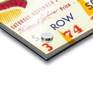 1956 USC vs. UCLA Football Ticket Canvas Acrylic print