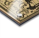 1925 St. Peters Prep Football Ticket Art Acrylic print