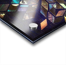 Blue patchwork Acrylic print