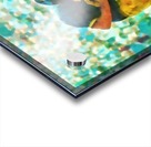 California Bears Watercolor Football Punter Acrylic print