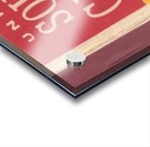 1960 College Football Season Ticket Art USC Trojans Alumni Season Book Reproduction Art Acrylic print