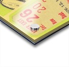 1977_College_Football_Navy vs. Georgia Tech_Memorial Stadium_Navy Ticket Art Acrylic print