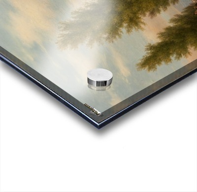 City street scene Acrylic print