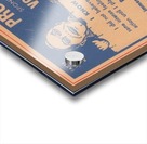 pro baseball game vintage board game ad poster art Acrylic print