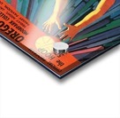 1970 UCLA Bruins Basketball Program Cover Art_Oregon vs. UCLA Bruins Poster Acrylic print