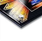1981 ncaa basketball championship program cover art poster print metal sign wood prints Acrylic print