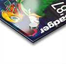 retro sports poster 1987 packer badger (1) Acrylic print