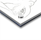 Anna_ pencil Acrylic print