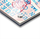 1972 nc state wolfpack football ticket art Acrylic print