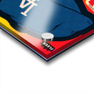 1983 Fleer Sticker LA Dodgers Ballcap Art Acrylic print