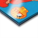 1950 shell oil football schedule poster Acrylic print