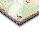 1936 notre dame ohio state football ticket stub sports art Acrylic print