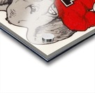 Vintage Alabama Football Art Acrylic print