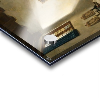 Man at a Desk Acrylic print