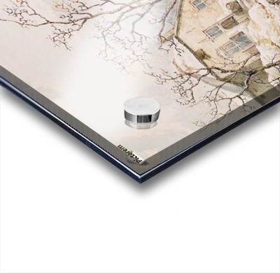 Winter landscape Acrylic print