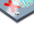 Striped Sweater Acrylic print