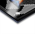 Wings Of Lightning Deco Mech Flare Fractal Abstract Art by Xzendor7 Acrylic print