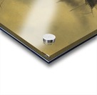 A paddle steamer passing a French fishing vessel in rough waters Acrylic print