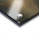 A fishing vessel in a moonlit bay Acrylic print