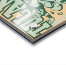 1940s tulane green wave art Acrylic print