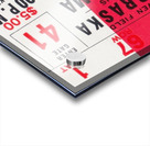 1966 Oklahoma vs. Nebraska Acrylic print