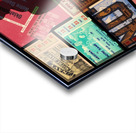 Notre Dame Football Ticket Stub Collage Acrylic print