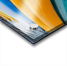 Canoes at Moraine Lake Canada Acrylic print