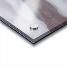 Wooden pier on the lake Acrylic print