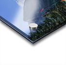 Lake Lorraine with Flowers Acrylic print