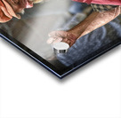 white beard Acrylic print