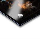 The Wings Of Fire Sci-Fi Fantasy Mystical Fractal Art Composition by Xzendor7 Acrylic print