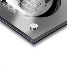 Ocean City Beach Ball Water Tower in Black and White Acrylic print