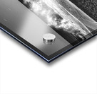 Fenwick Island Beach New Years Day black and white Acrylic print